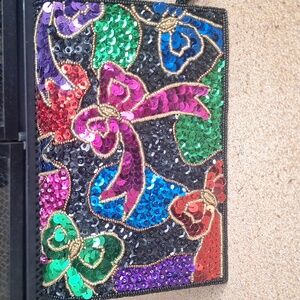 Vintage Carla Marchi Sequin Evening Purse